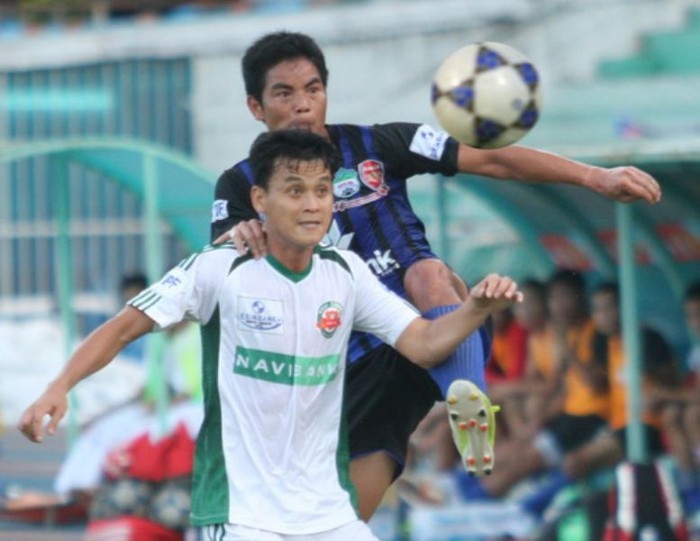 Hòa Navibank Sài Gòn, đội bóng của bầu Đức đã bỏ lỡ cơ hội đoạt ngôi đầu V-League.